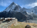 Schoenbielhuette in razgled na Matterhornovo tazadnjo.