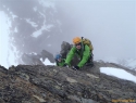 V megli pod Teufelshornom 3677 m.