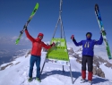 Korab 2764m - najvišji vrh Makedonije in Albanije.