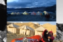Romantična noč in jutro ob Pangong jezeru...