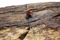Grega - Levitation 29, 5.11c, 350m, Eagle Wall, Nevada.