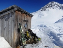 Bivak na sedlu Peischlachtorl, 2490 m.