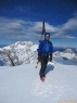 Na vrhu (2499m).